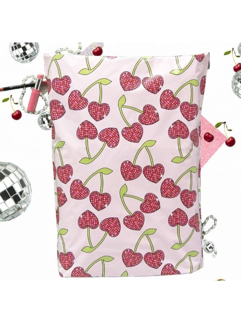 10 Disco Cherry Mailers Flat Bottom Holds Shoe Boxes 14.5x19x4 - Picture 4 of 4